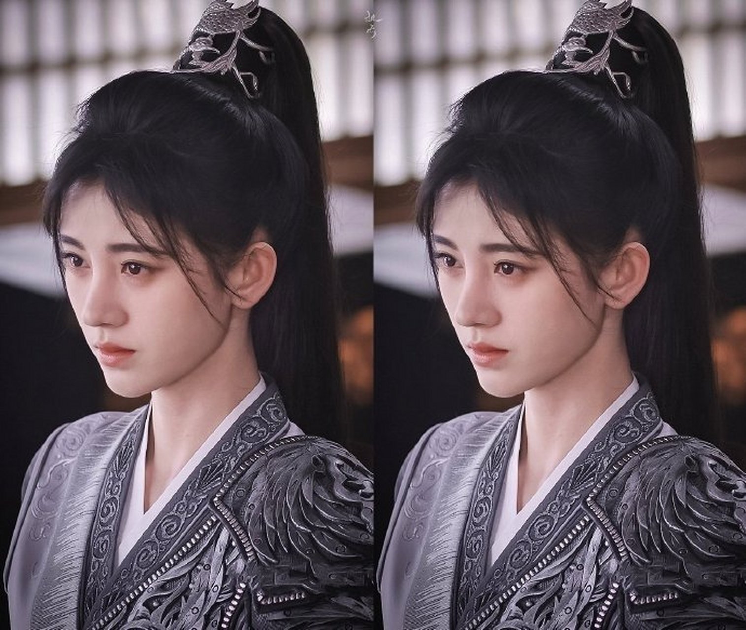 鞠婧祎花戎女扮男装造型#鞠婧祎花戎女扮男装造型也太帅了吧!