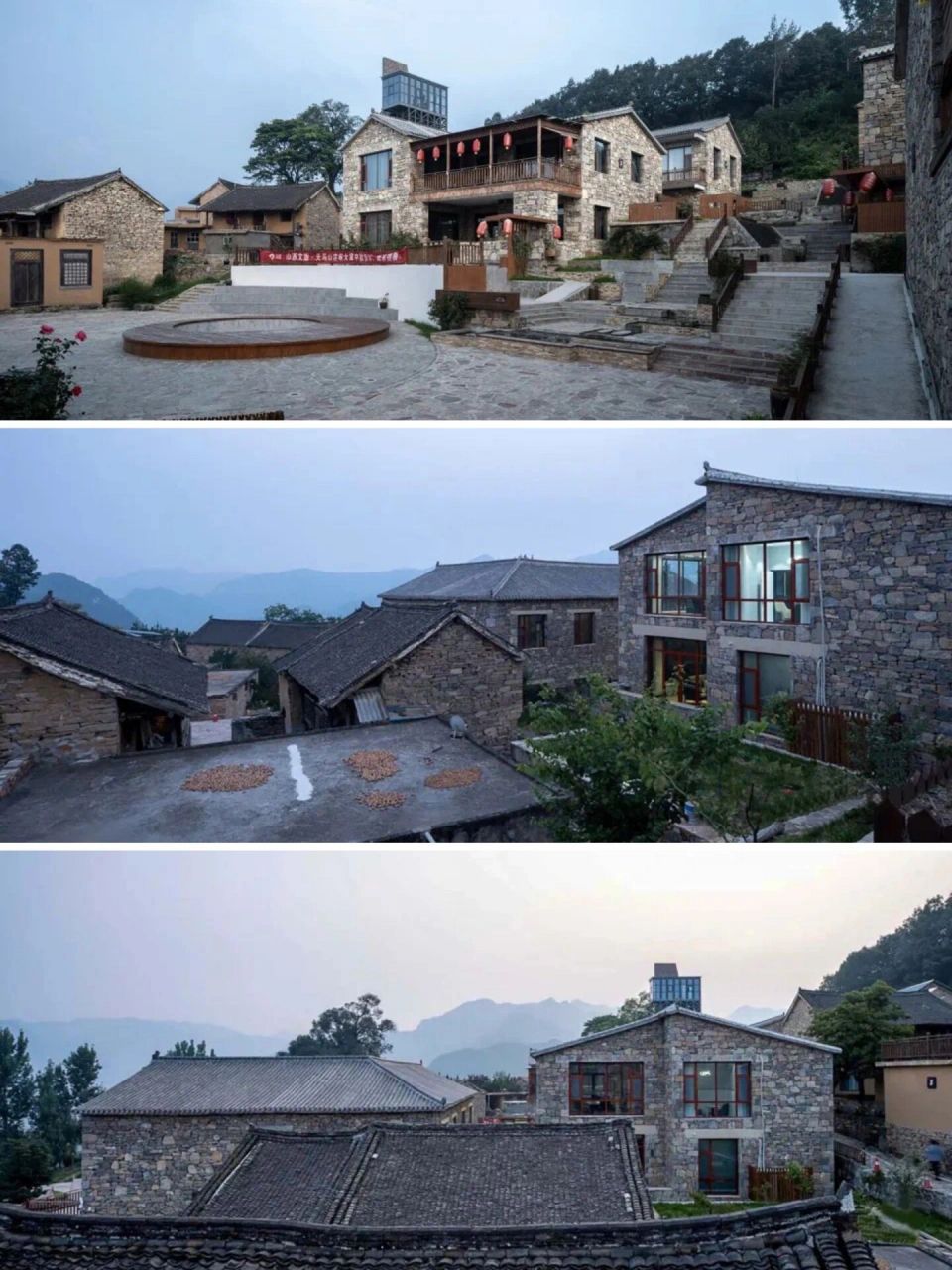 天马村庄织补式更新改造|商务度假胜地 天马山庄(天马村)位于山西晋城