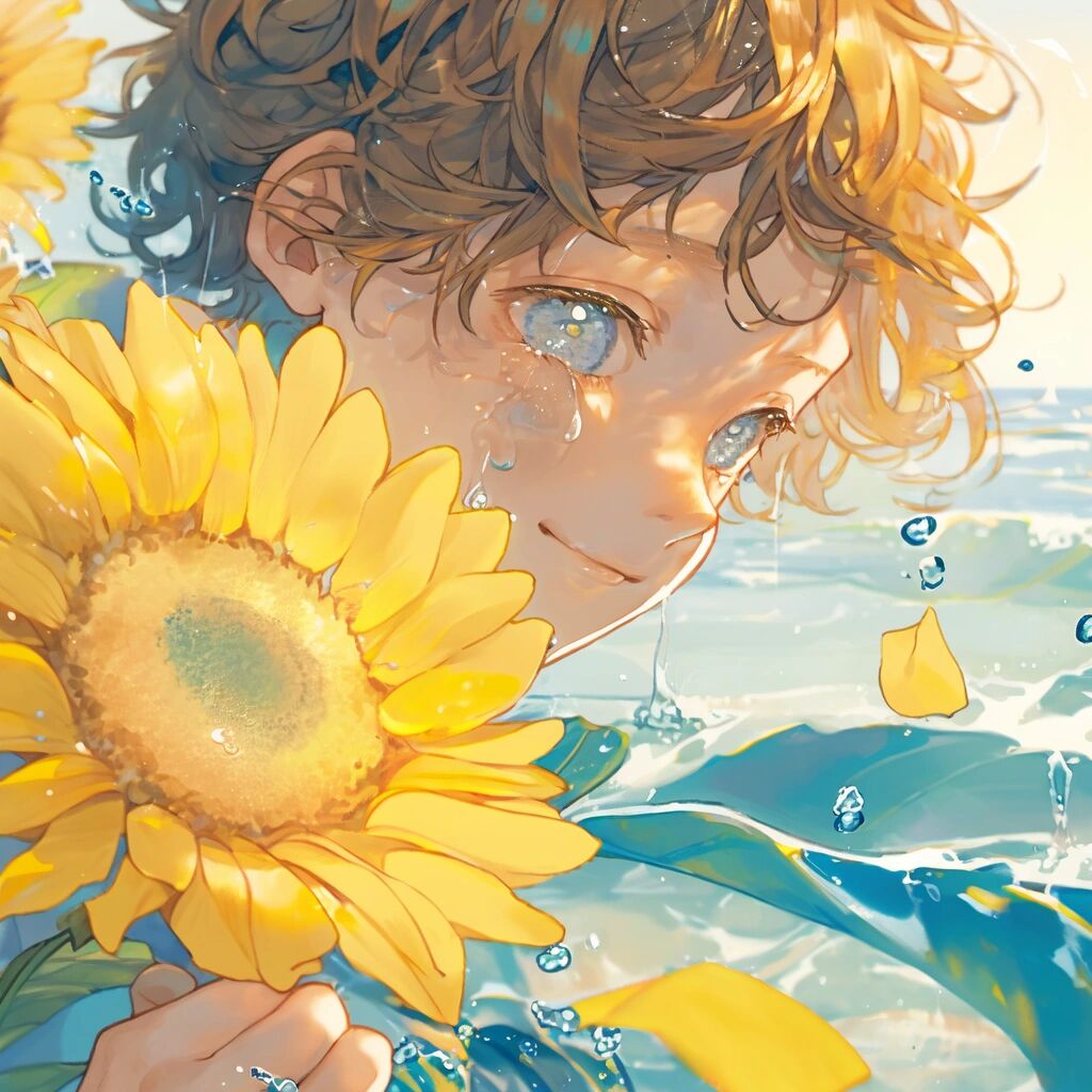 向日葵97|情侣头像|海中浪漫@闲坐山水间的动态