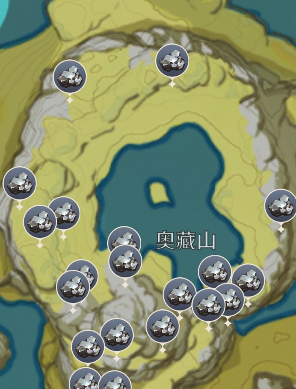 原神详细白铁矿路线 原神详细白铁矿路线