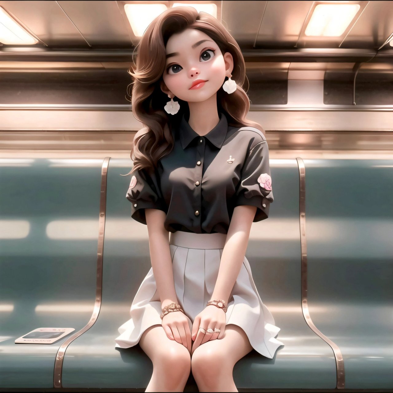 地铁末班车～女生头像 喜欢9315礼貌取图下面大家还想看什么可