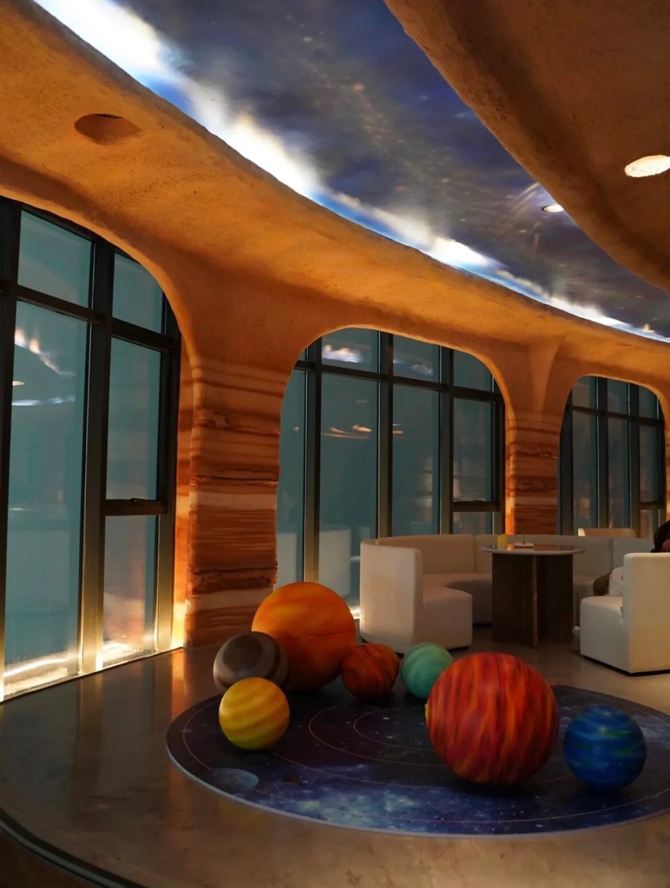 1168星空天文酒店|在云上草原看星空 以八大星系为主题,把所有浪漫送