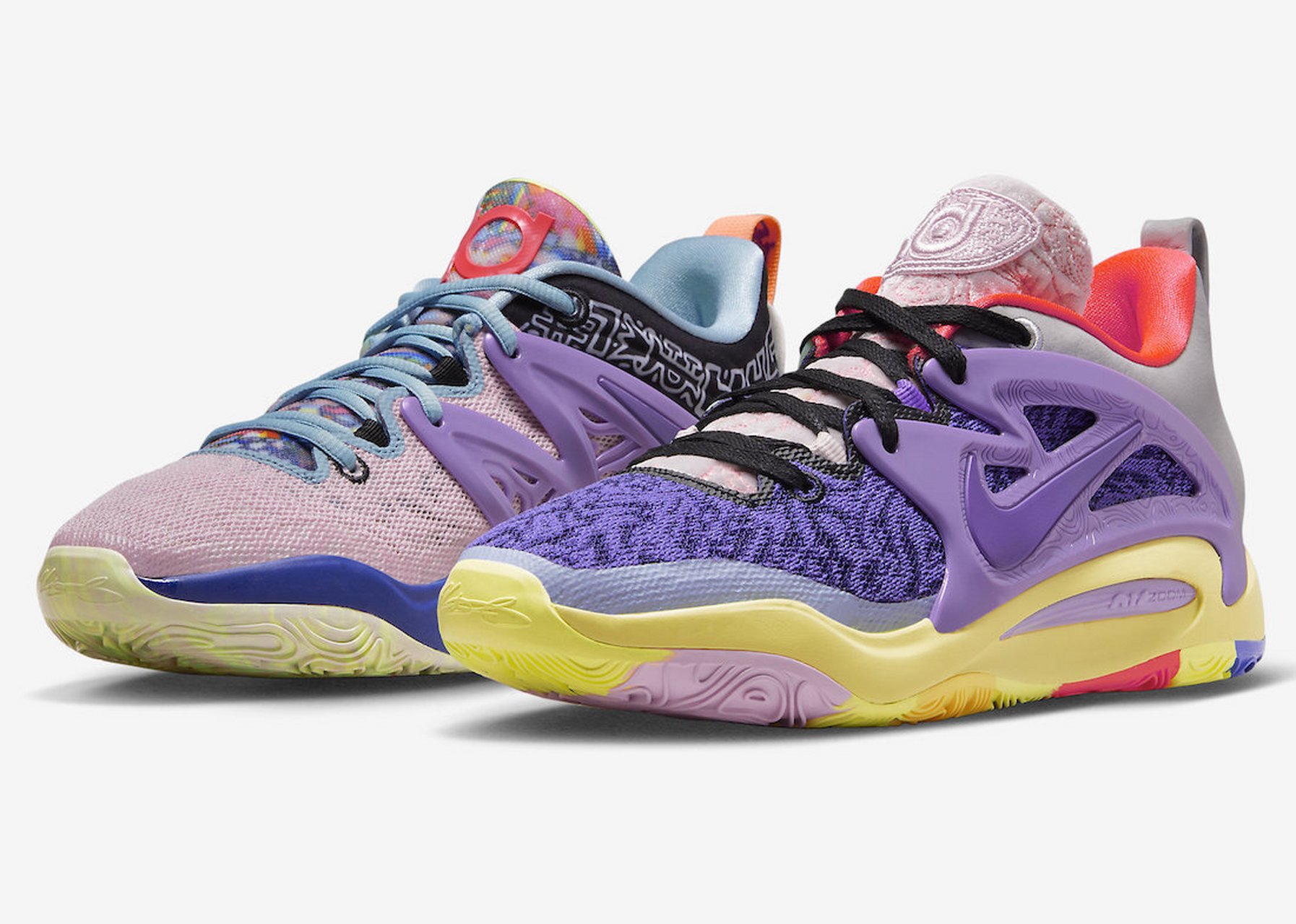 全新「what the」kd15来了 近期,nike 为杜兰特打造了一款全新造型的