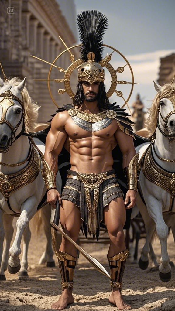 肌肉猛男帅哥壁纸集锦 古希腊战士 第2辑美出高级感 氛围感 自律 情侣