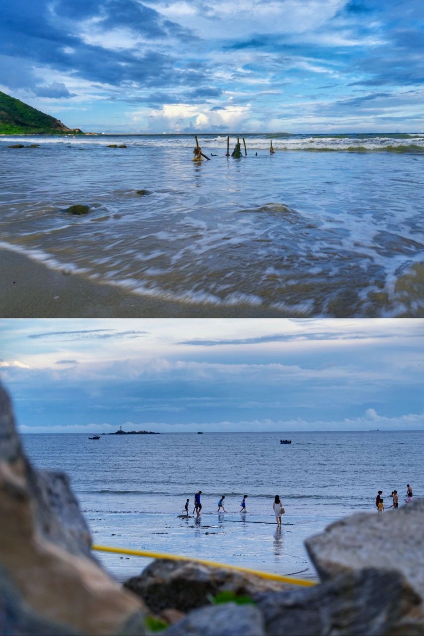 粤西小垦丁|未开发的野趣海滩|电白架海 坐标99茂名电白区莲头  架