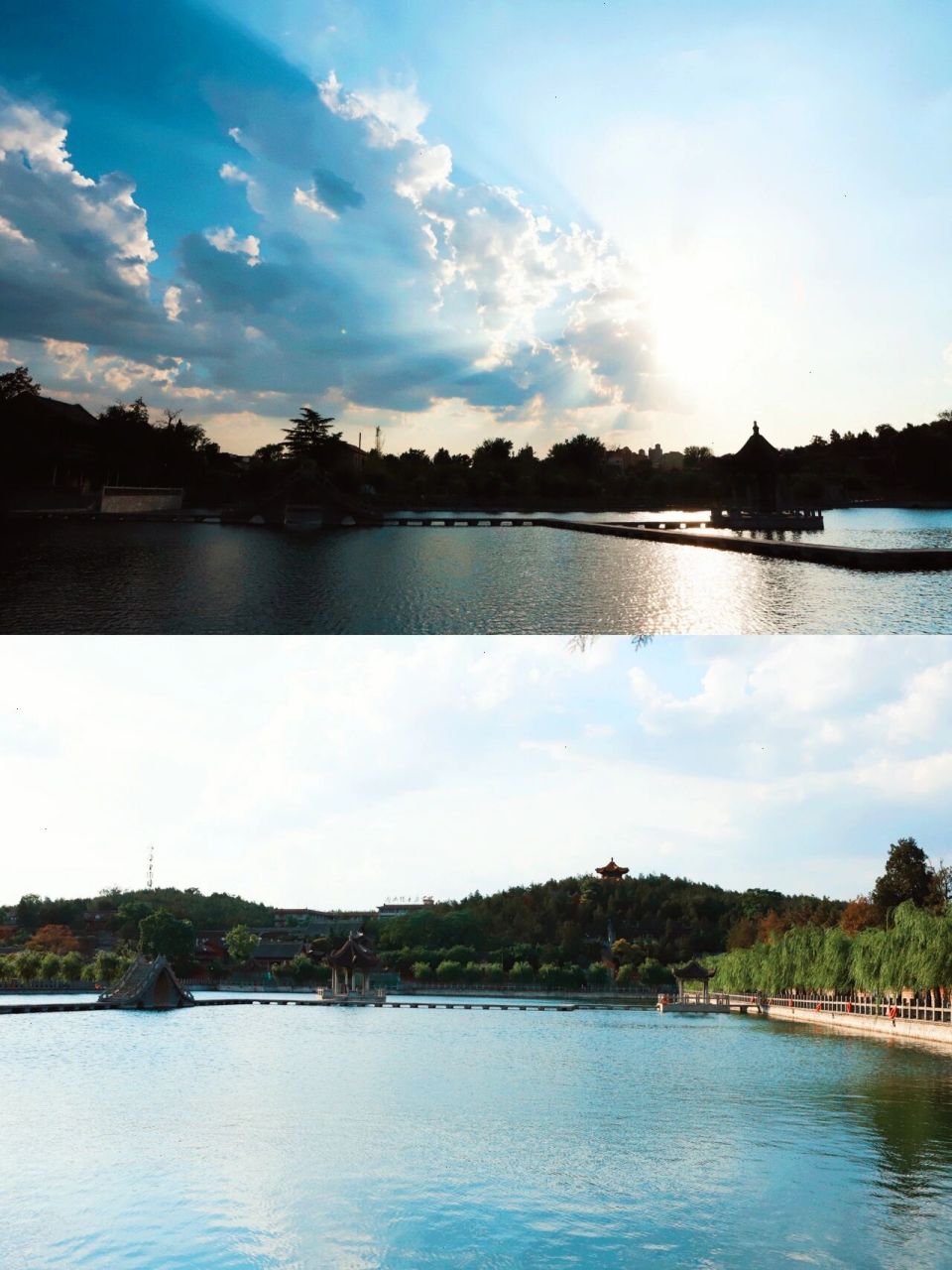 辉县百泉景区～北国小西湖,中州颐和园!
