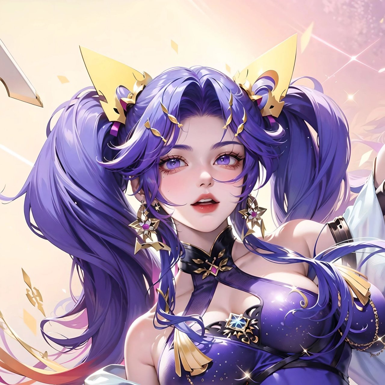 孙尚香头像分享90 可美可帅的双马尾酷姐90