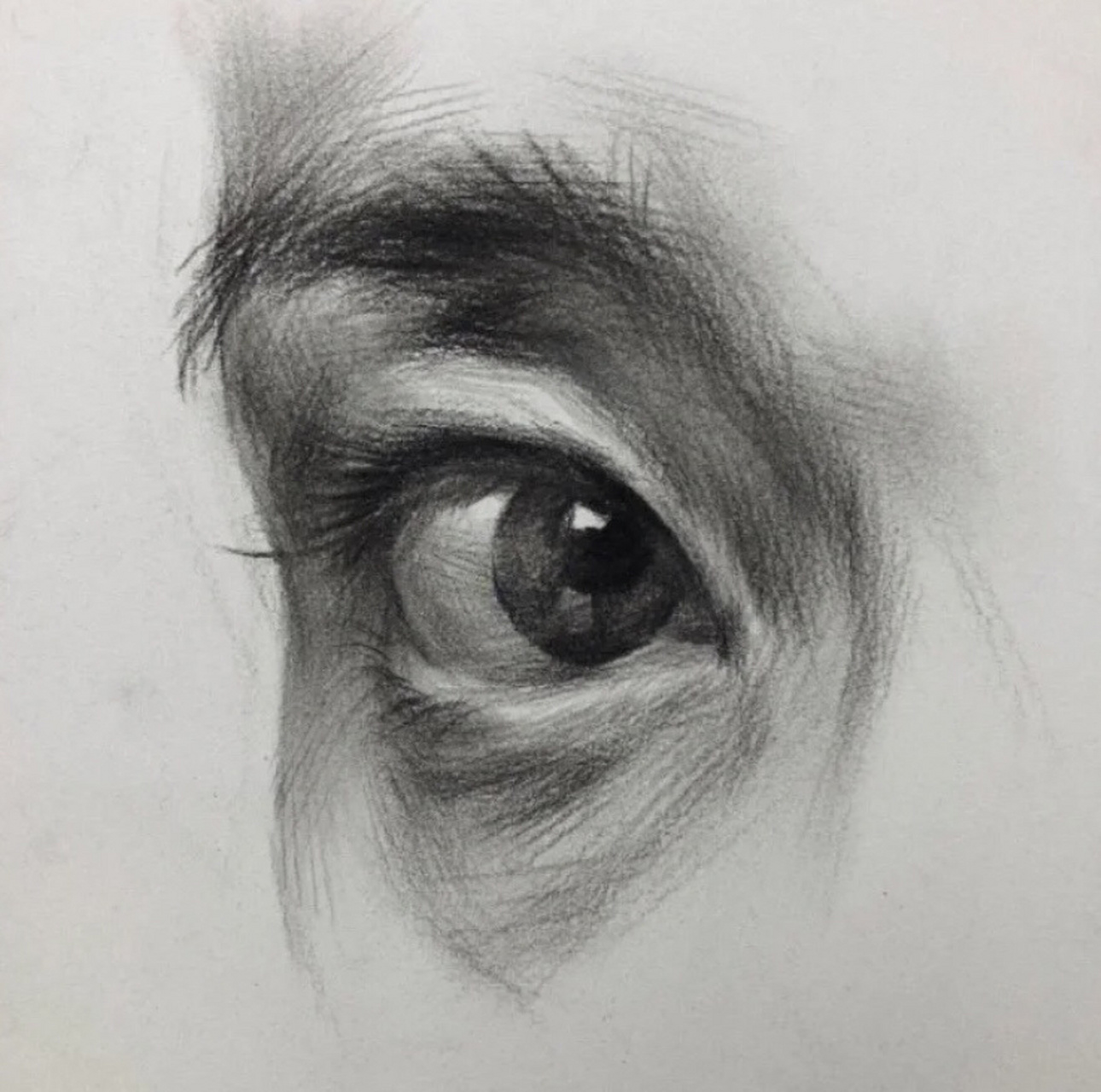 几张图拿捏素描头像五官90