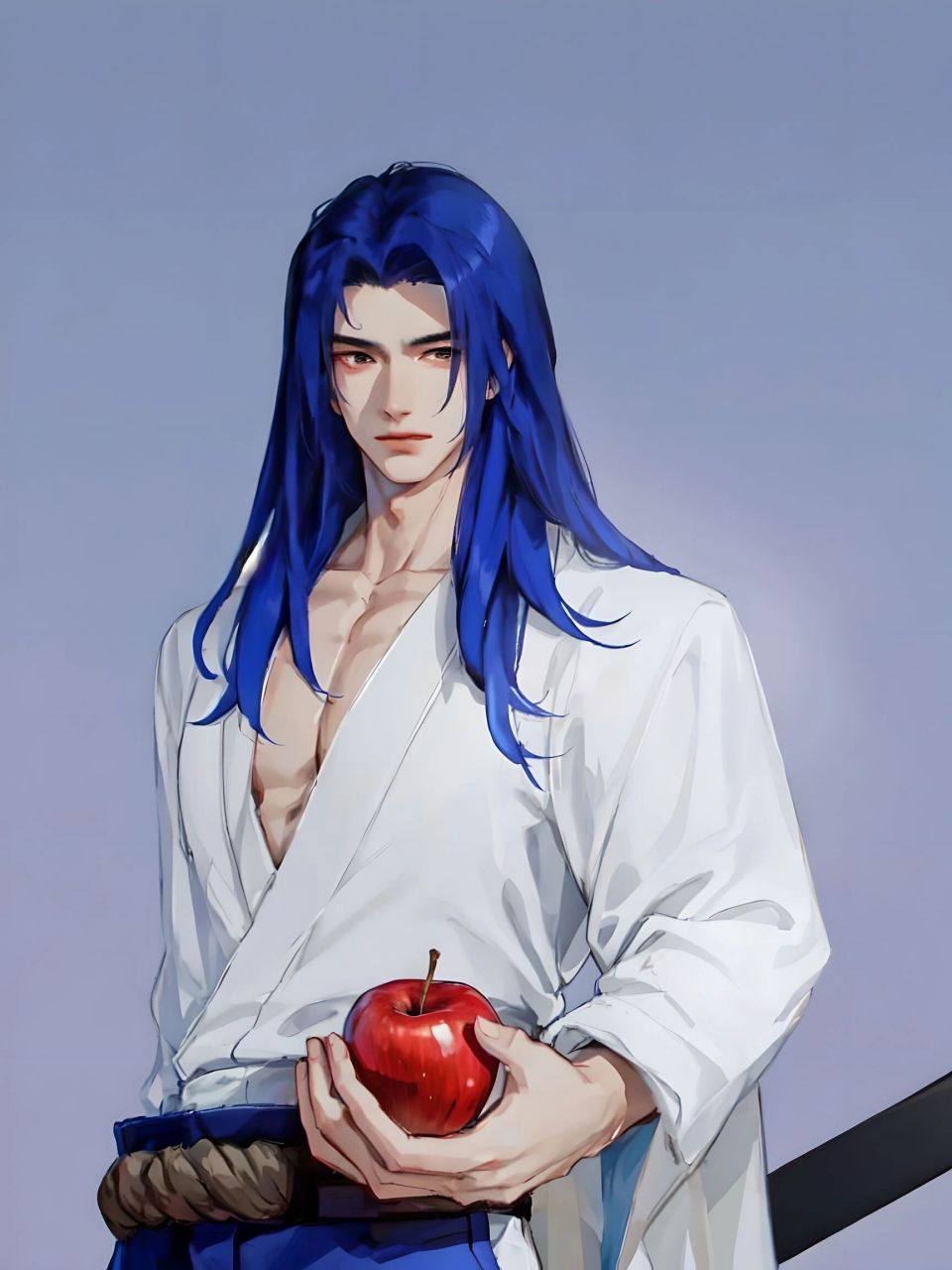 橘右京全皮9296头像壁纸分享 07君が为夜空に背き小草中,月に照