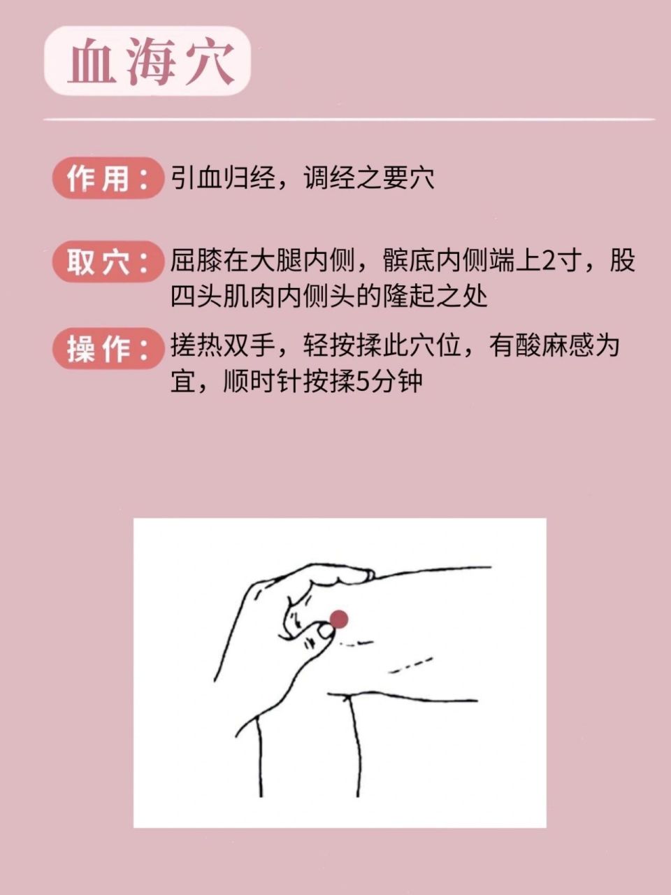 今天就为大家整理了六大缓解痛经的穴位,每天按揉5分钟!