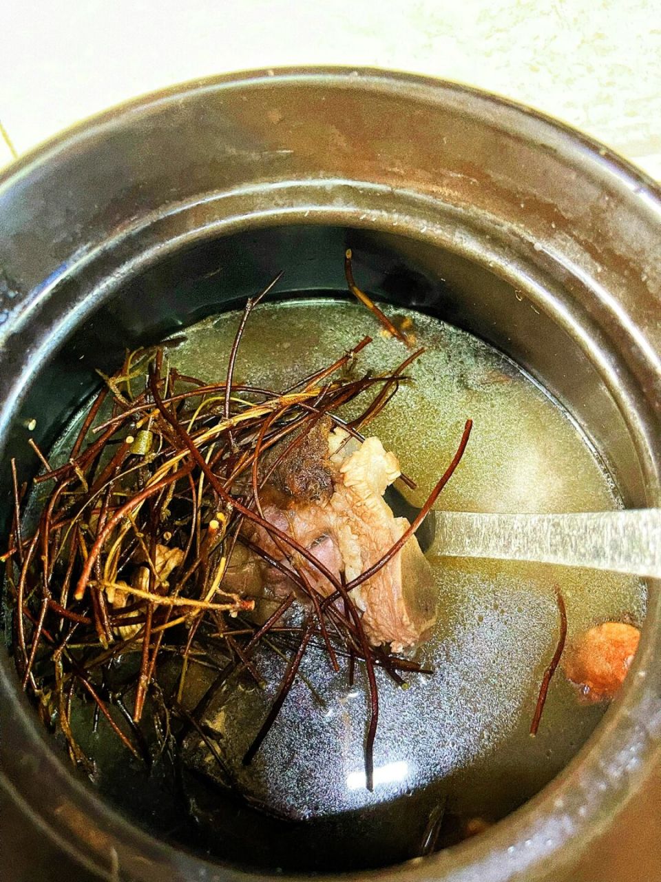广东靓汤7615灵芝鸡骨草猪骨汤7515601599 养肝,祛湿