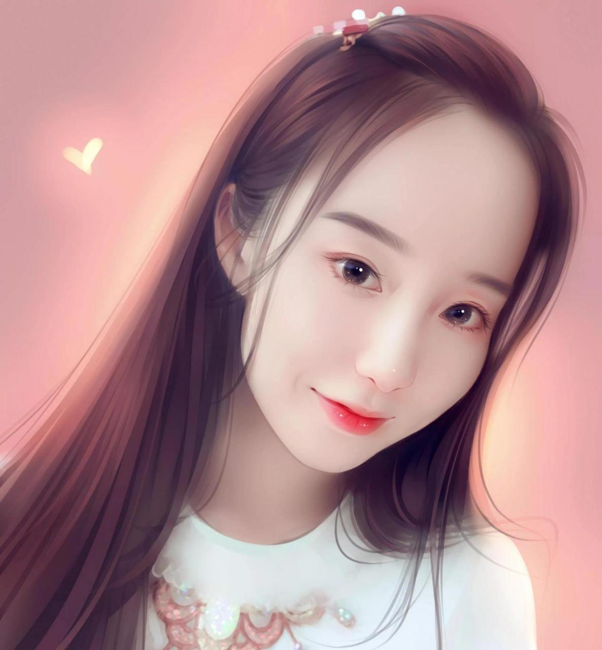 换个女人最旺财的手绘头像吧,高颜值招财奥 旺夫又招财的手绘头像,让