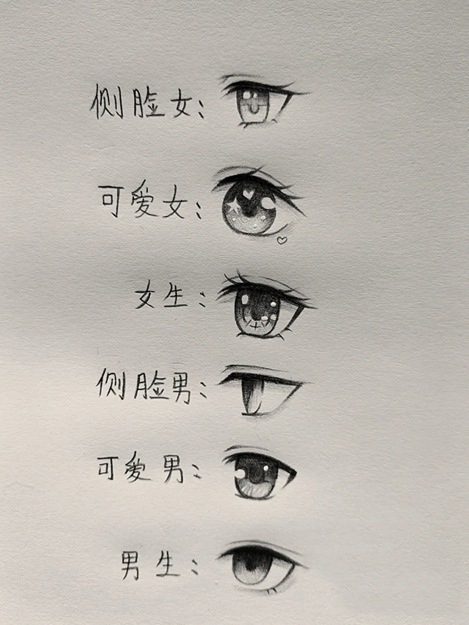 教你画简单的眼睛 教你画简单的眼睛