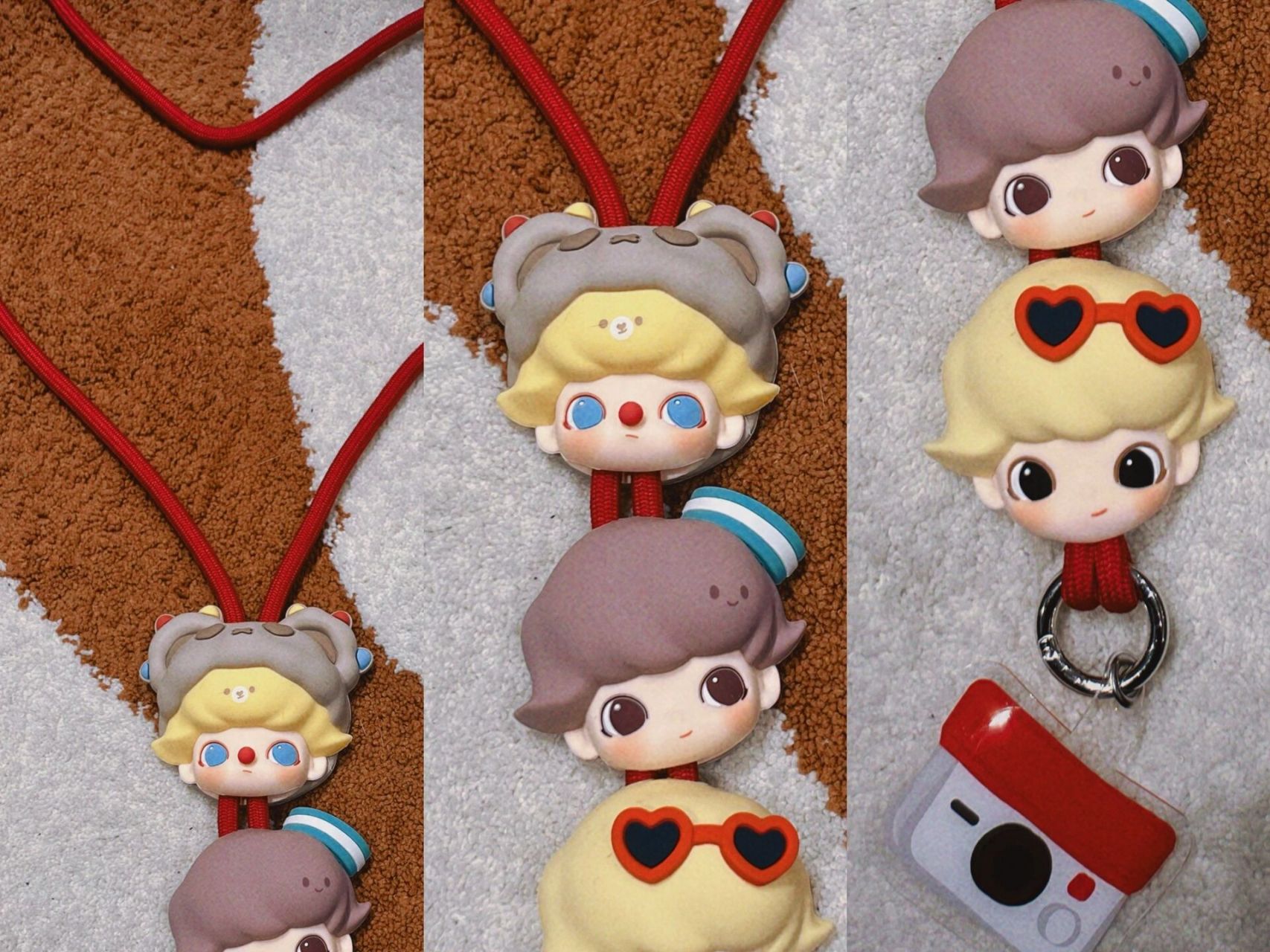 和dimoo来场约会95泡泡玛特大头挂绳盲盒 硅胶dimoo大头来啦!