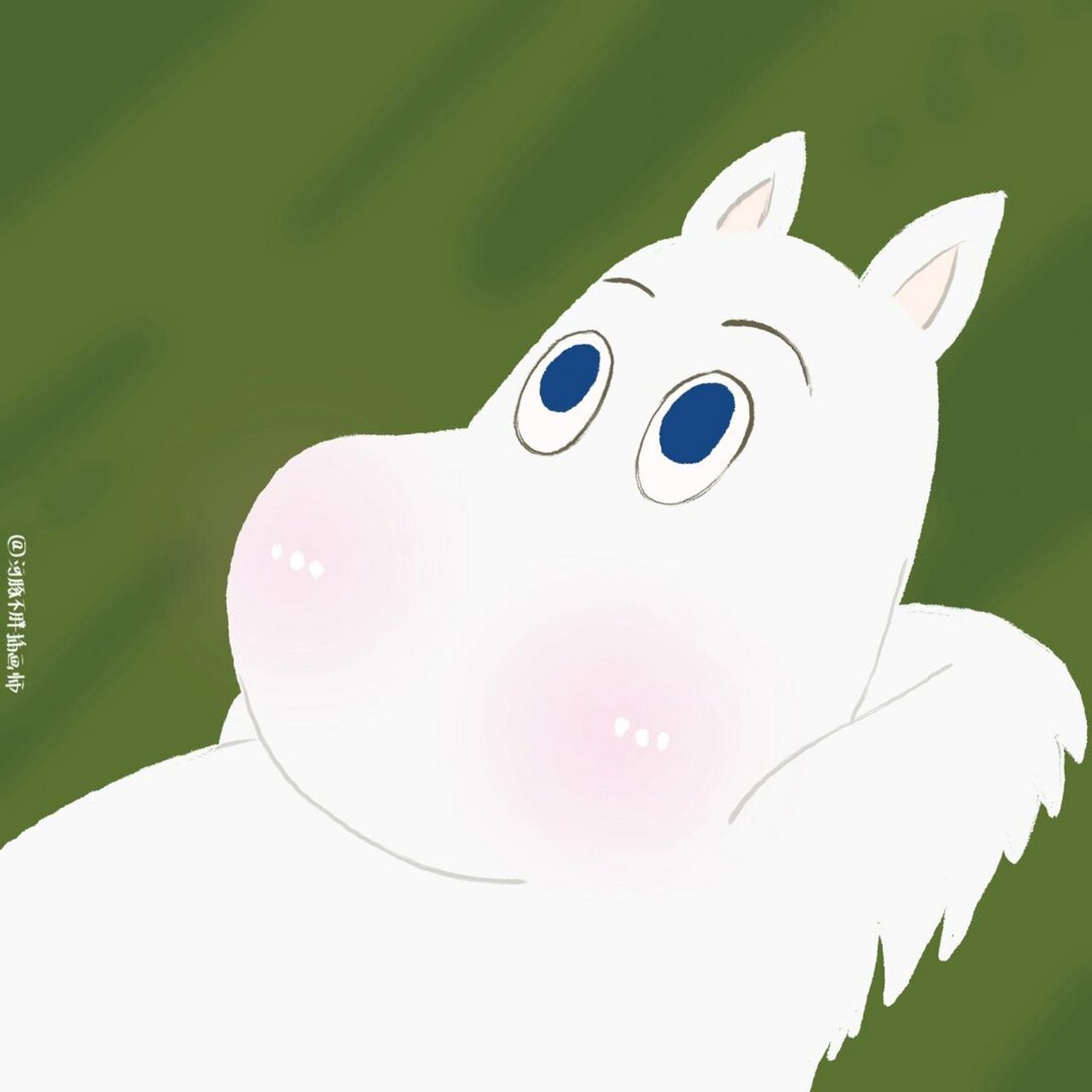 小姆明moomin可爱头像 超级!可耐!