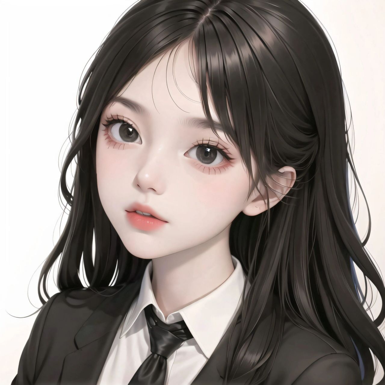 西装,职业装系列94漫画风女生头像7815