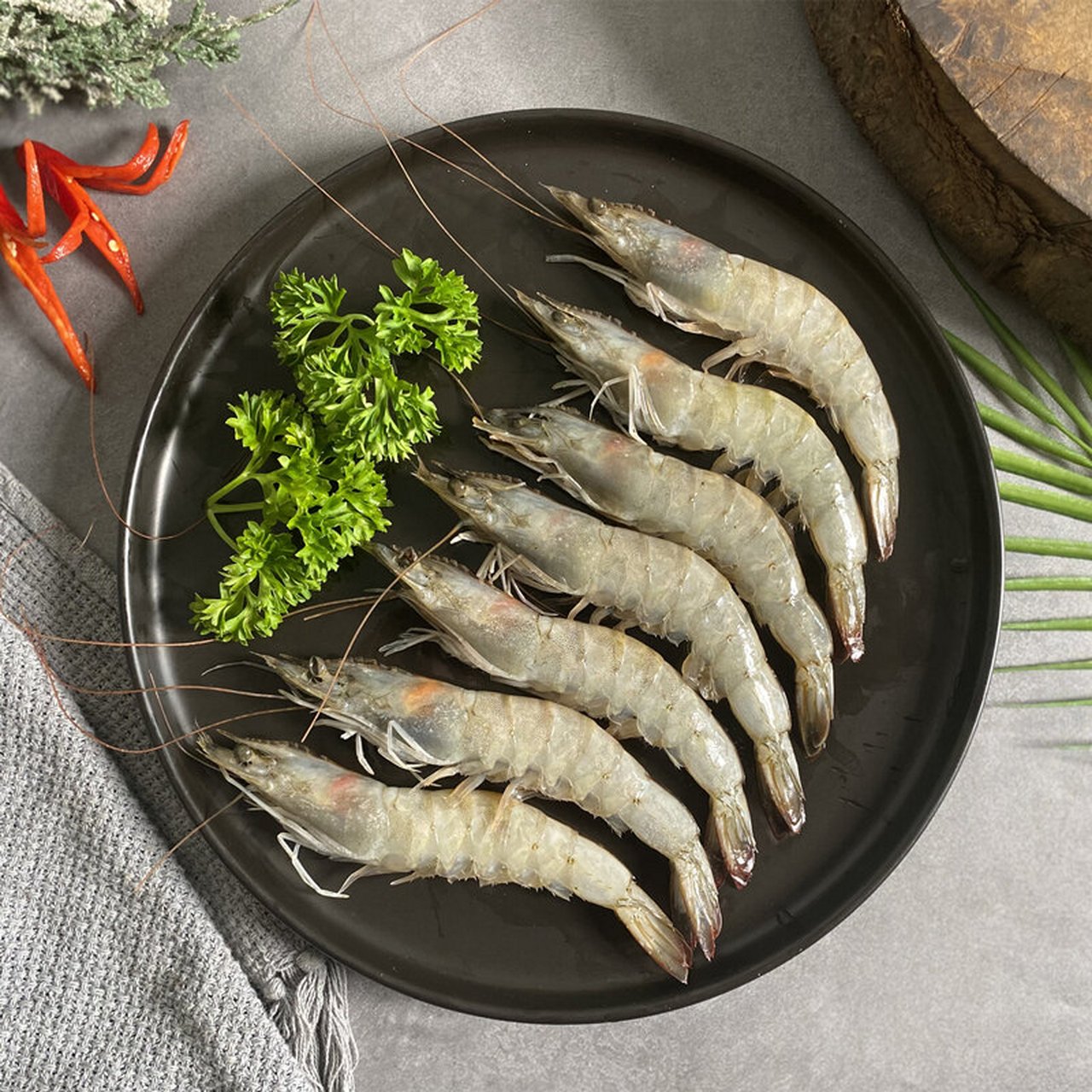 97 99 作为一个海边长大的人,我经常吃海鲜,但厄瓜多尔白虾真的是