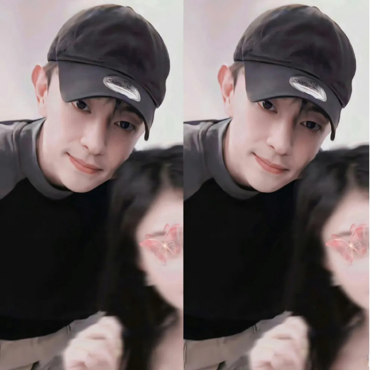 网友晒邓伦的合照,感觉还挺亲密的[并不简单][并不简单]