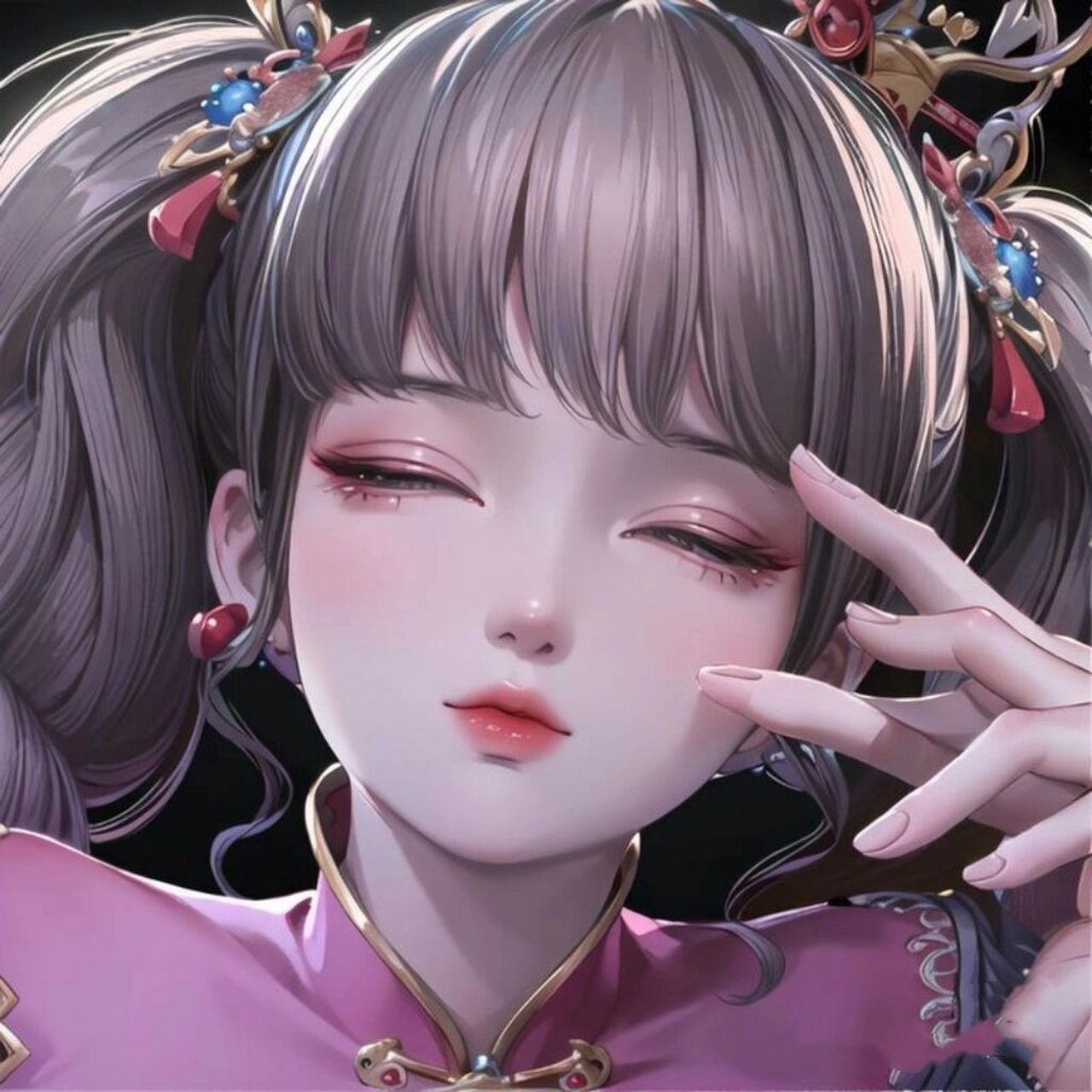 甜皇后田钰ai图片头像 9815水印 图片头像  美图秀秀