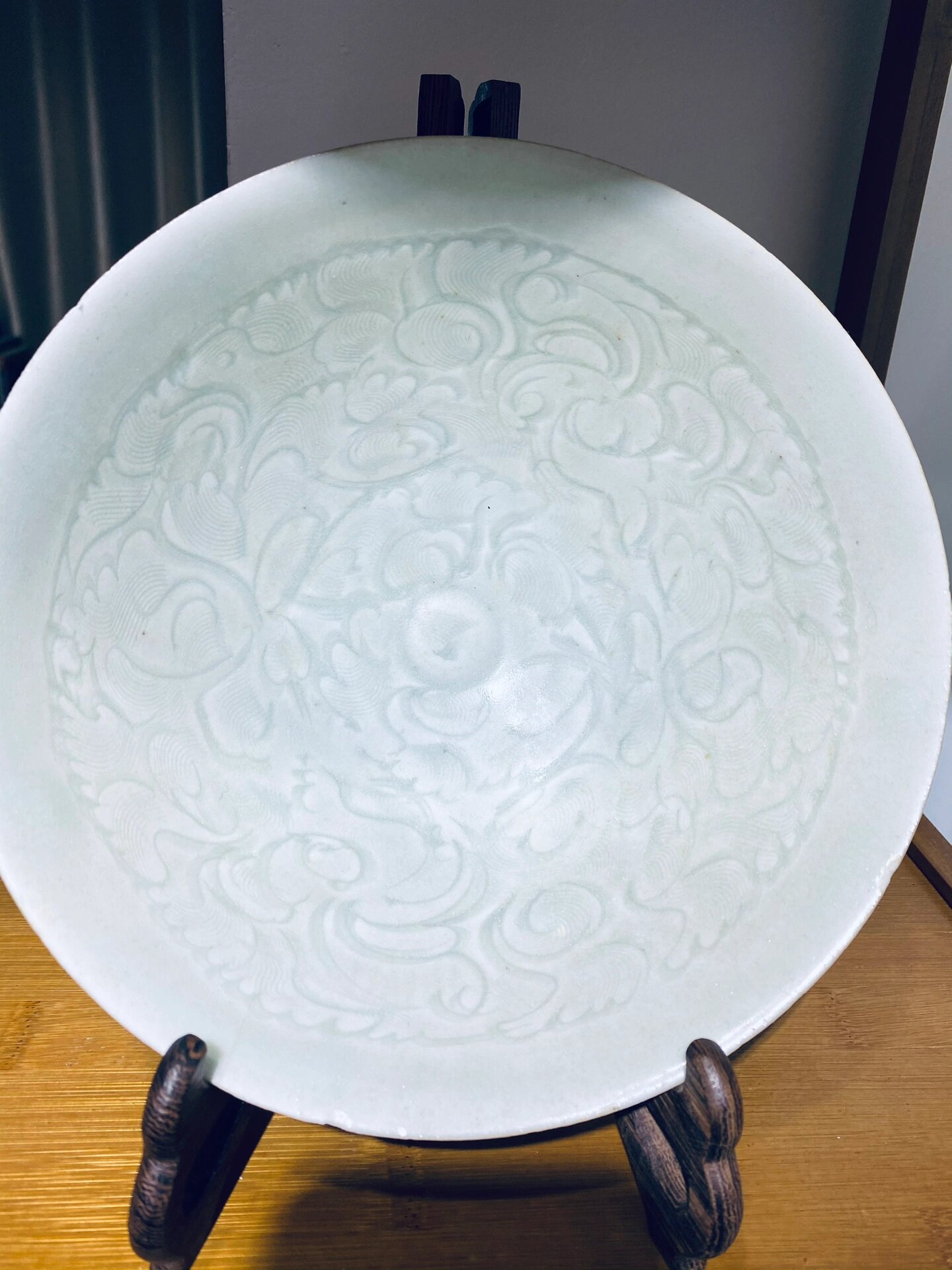 宋青白瓷娃娃碗