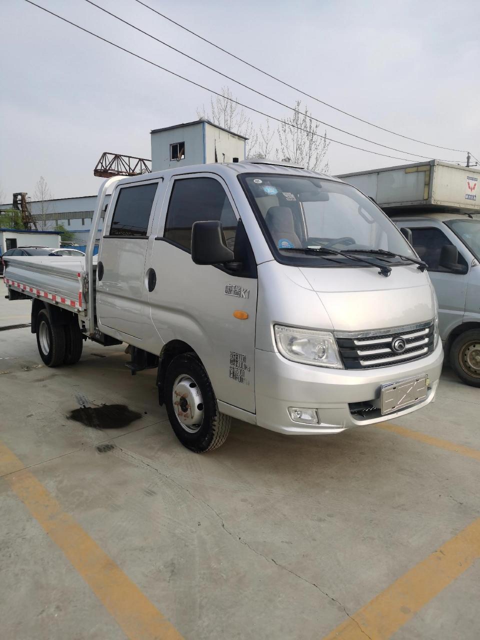 16年双排福田康瑞k1,原装空调助力电动门窗斗长3.