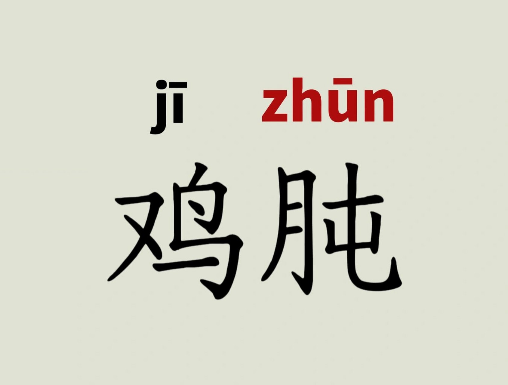 每天读对一个词462 鸡肫读音:jīzhūn.