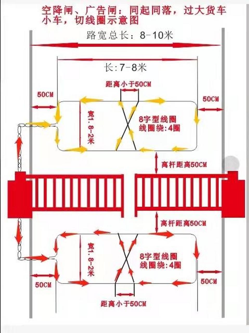 跟头闸接法示意图图片