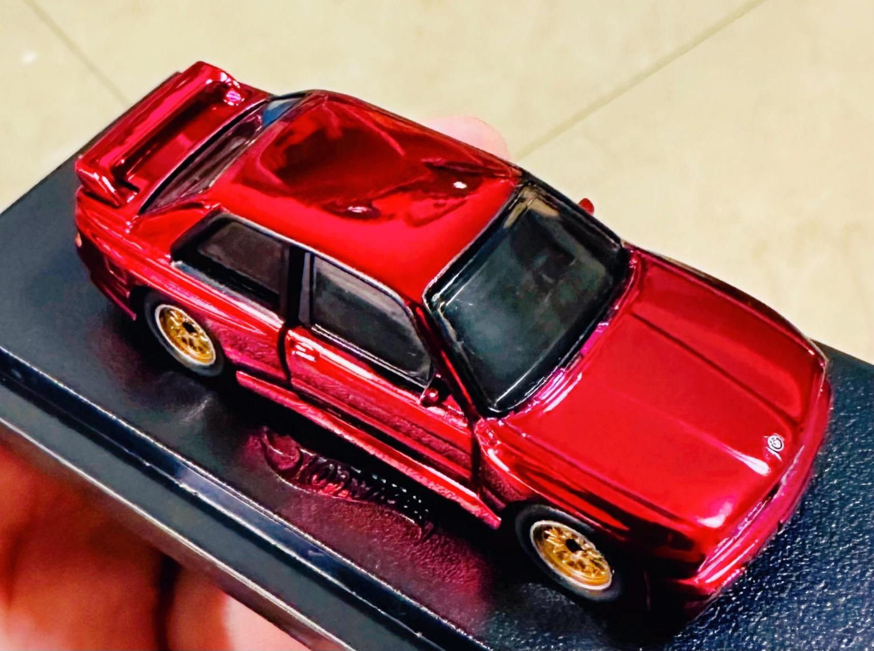 风火轮 rlc 宝马m3 e30 电镀红.