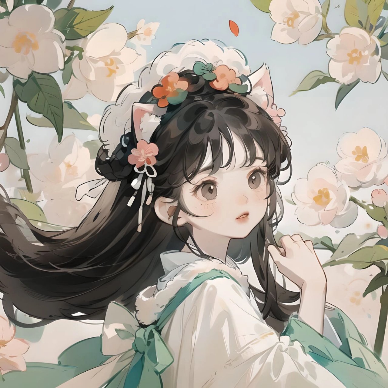 女生头像动漫 仙气 可爱 💖仙气飘飘,可爱满满的女生动漫头像