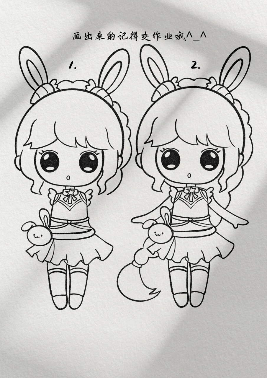 小舞简笔画 粉丝说叫我画个小仙女,小舞算吗?