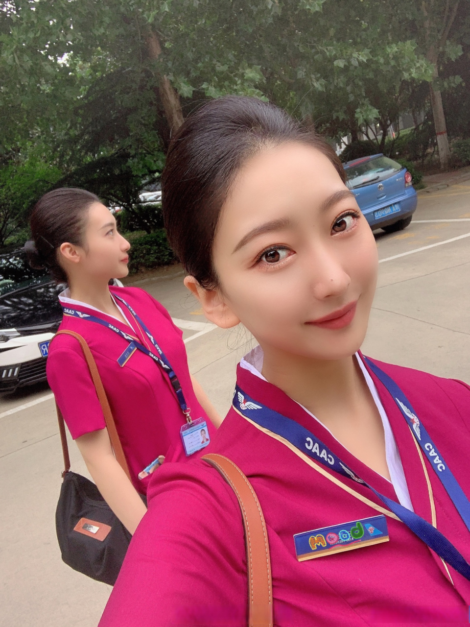 可怜如我,路边野餐[笑哭][笑哭]【北京南方航空空姐】