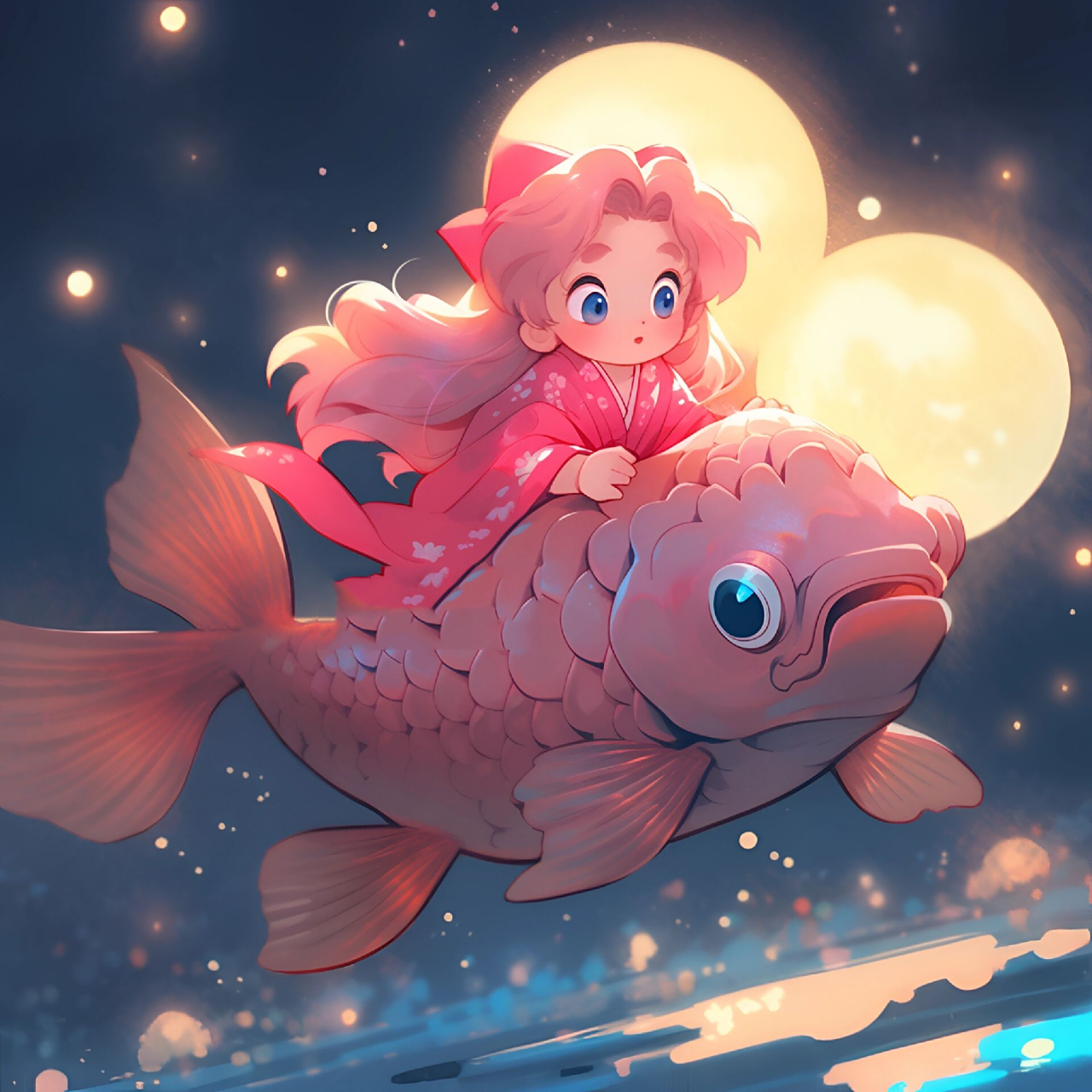 好运头像/遇见锦鲤万事如意哦!