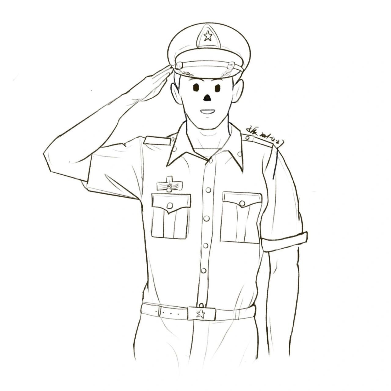 军人:右手敬礼,左手牵你23/100 最近在和男朋友准备领证的事情,手续