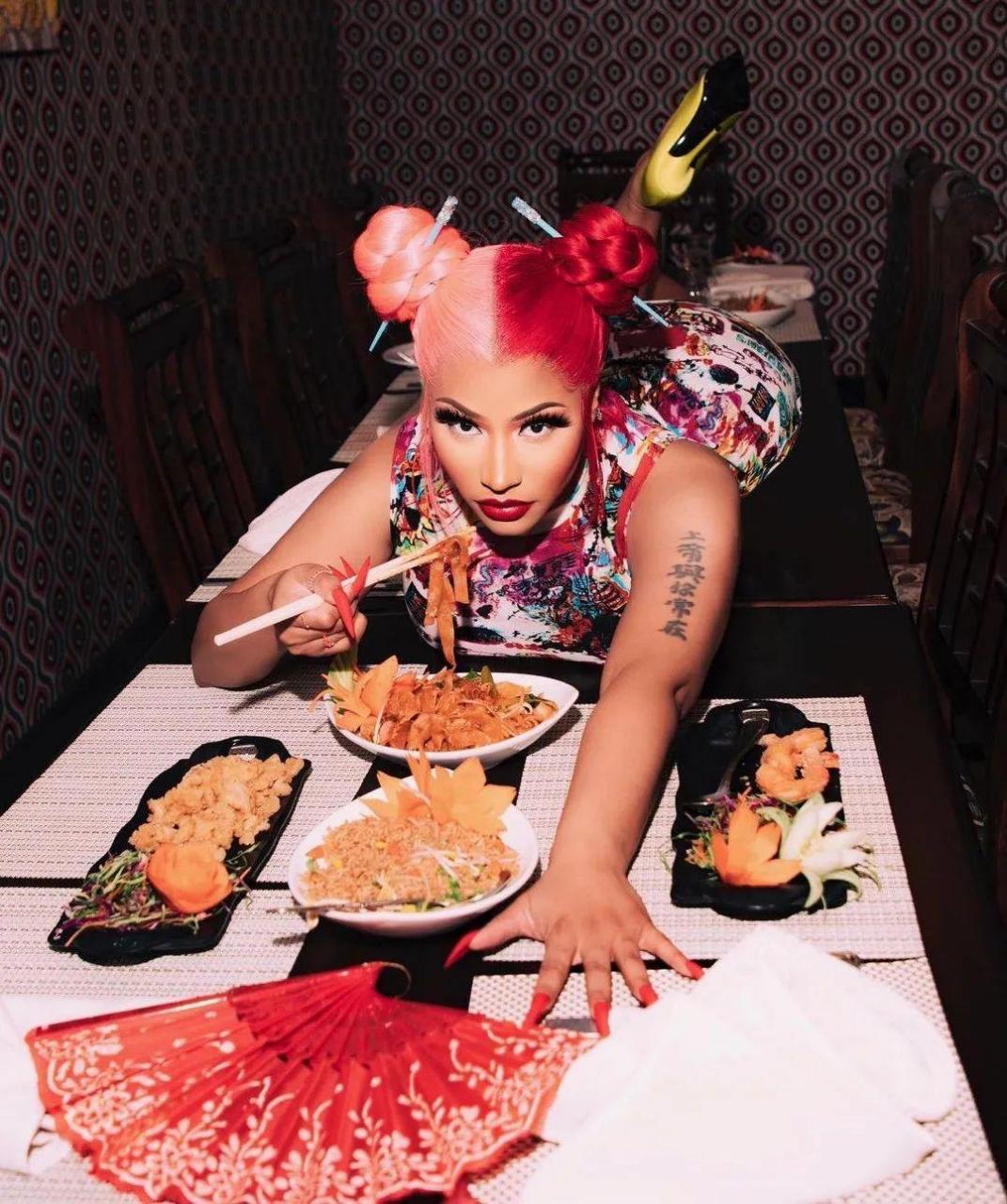 北美饶舌女皇"麻辣鸡"nicki minaj 强势回归,新单曲《red ruby da