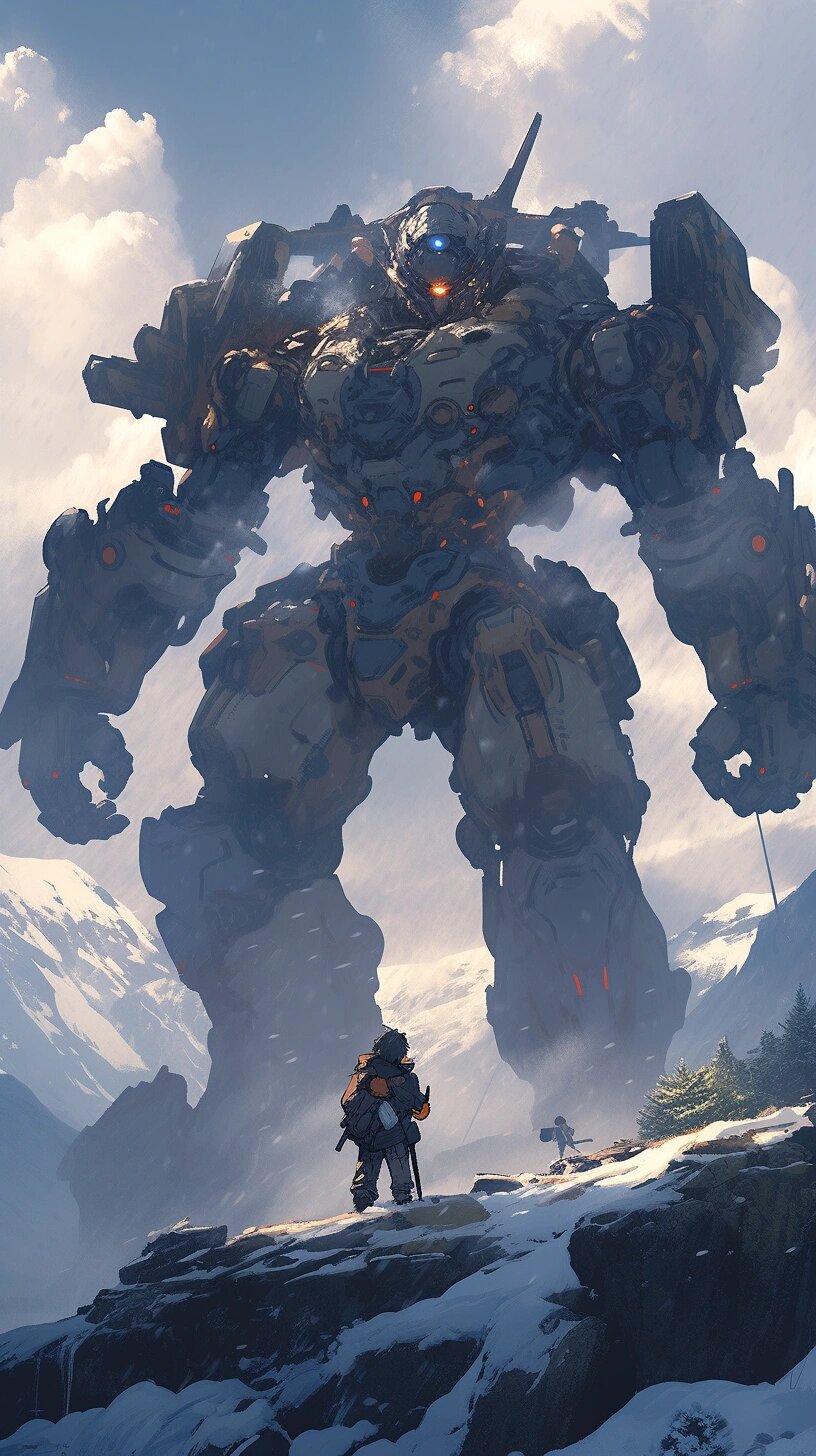 泰坦巨甲|炫酷机甲大男孩的心头好 巨人形泰坦行机甲是我最喜欢的,它