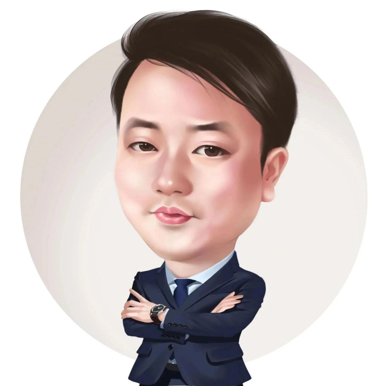 大叔必备头像,非常幽默立 成功人士,老板,大叔必备的真人照片手绘动漫