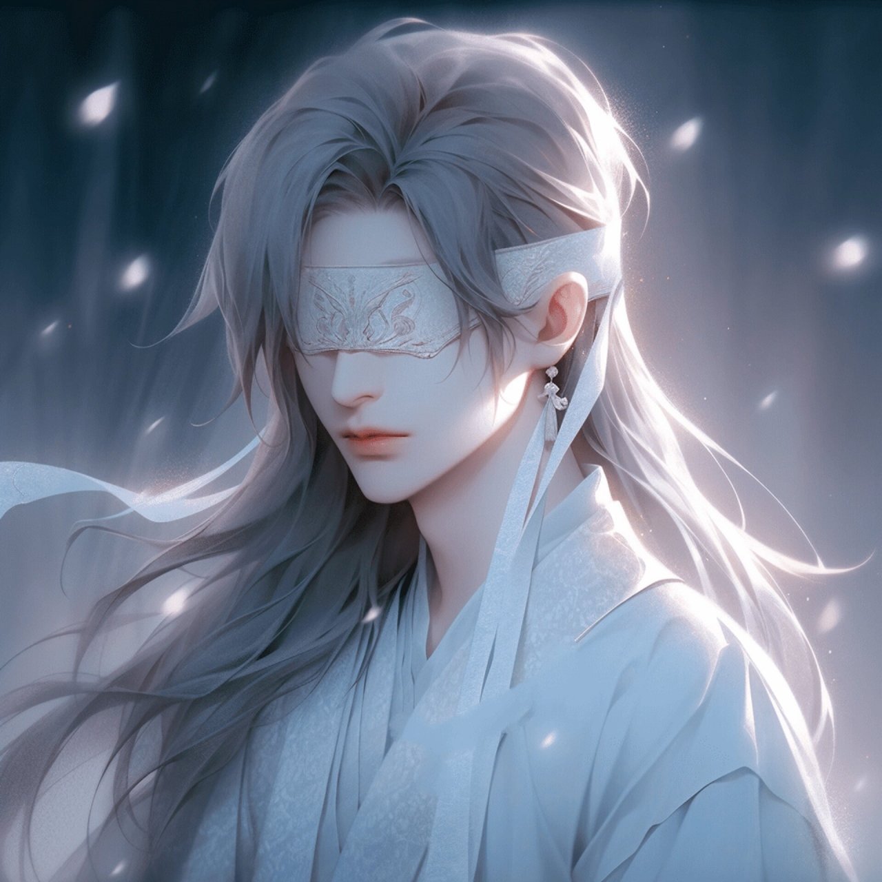 古风情头蒙眼 情头/"只为遇见你,一生遥望"