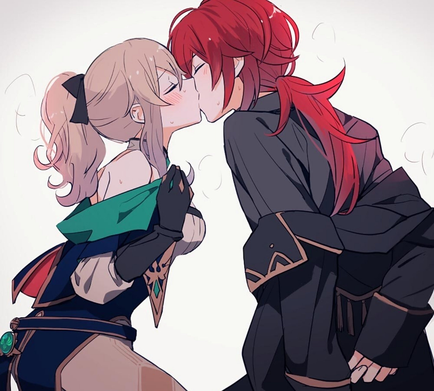 啊啊啊啊 "刚正不阿"的琴团长 琴×迪卢克 这个cp有没有人跟我一块儿