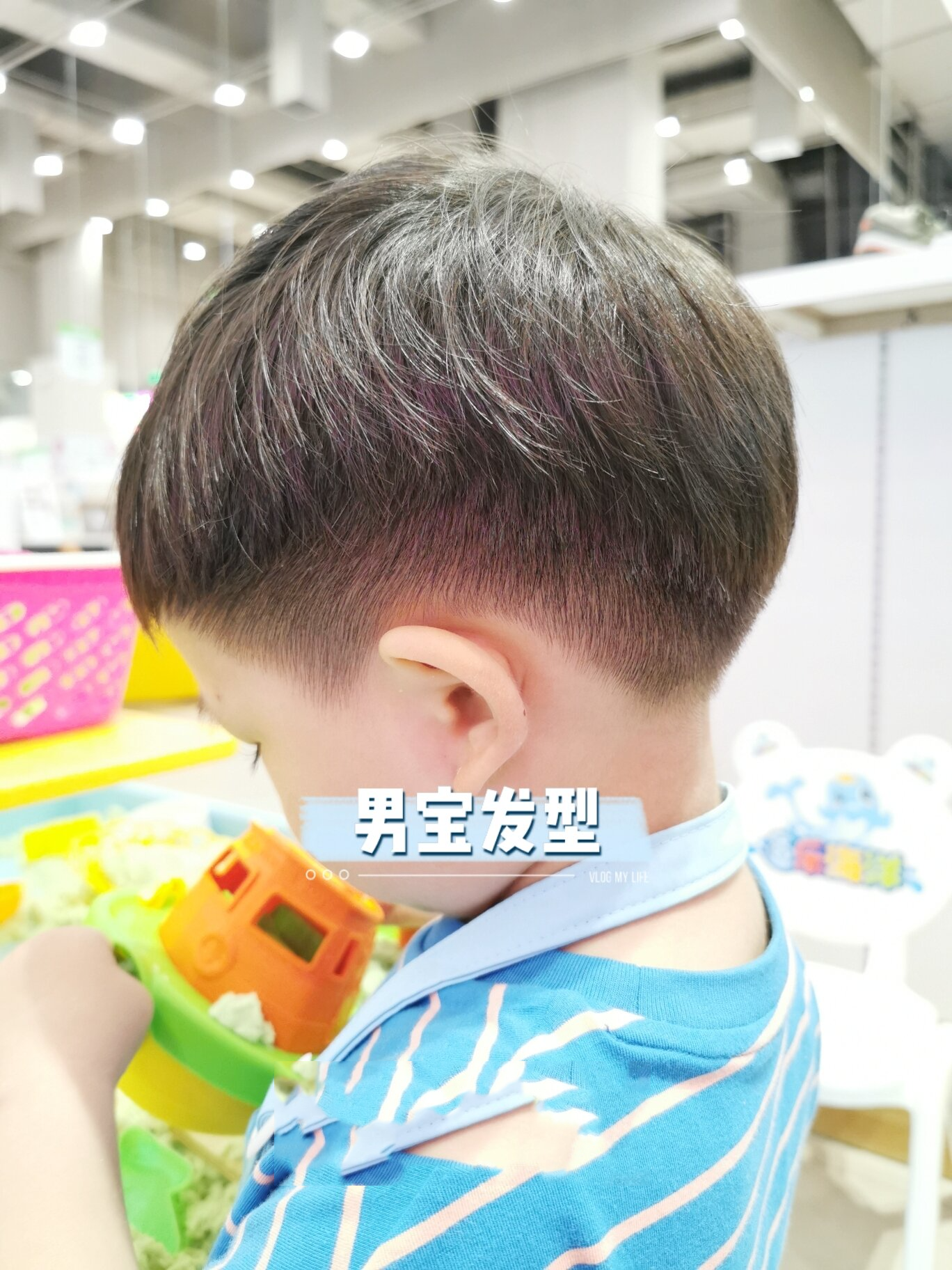 男宝发型|这个发型太显头型圆润了