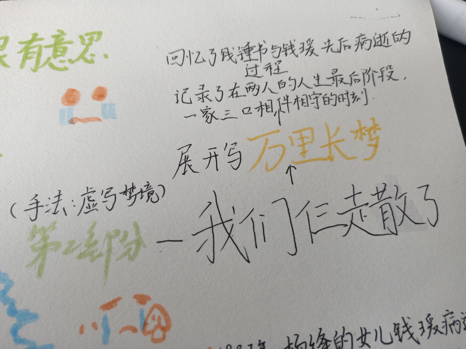 《我们仨》思维导图 杀我别用亲情刀杨绛先生你是懂怎么刀亖人的