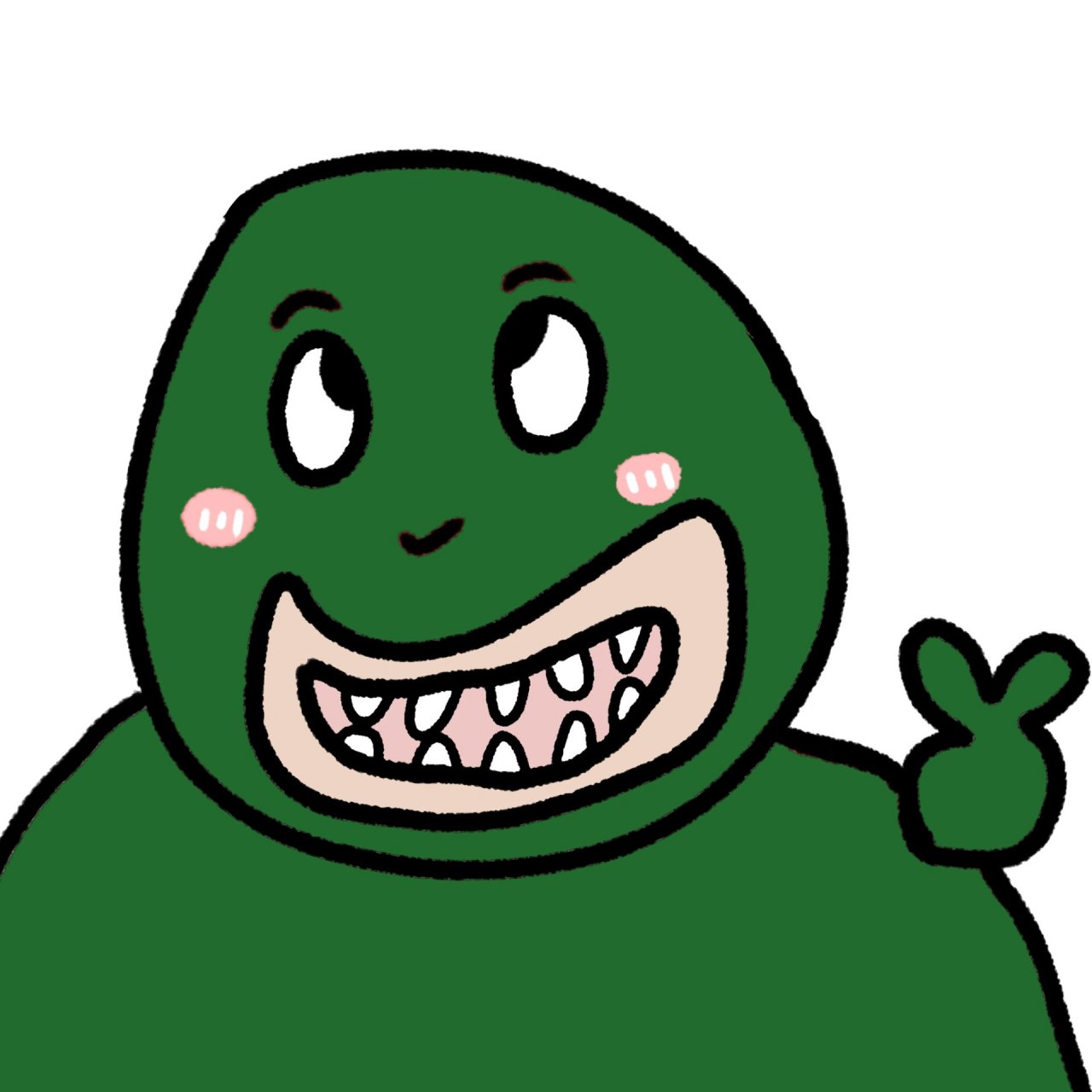 让老板失去沟通欲望的头像(o62o) 我是一个憨憨, 爱吃小熊饼干, 没