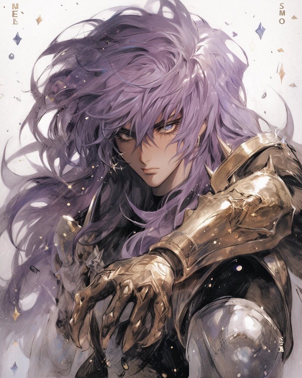 midjourney | 美版重绘圣斗士天蝎座米罗