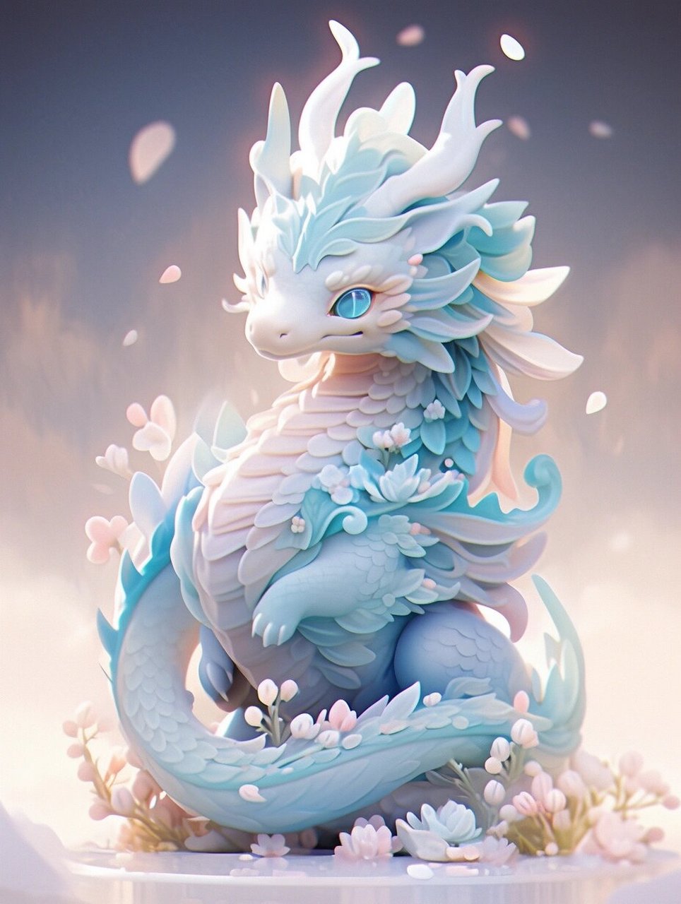 《青龙》中国神兽,附小时候照片(3/4) 很久以前,人间陷入了无尽的干旱