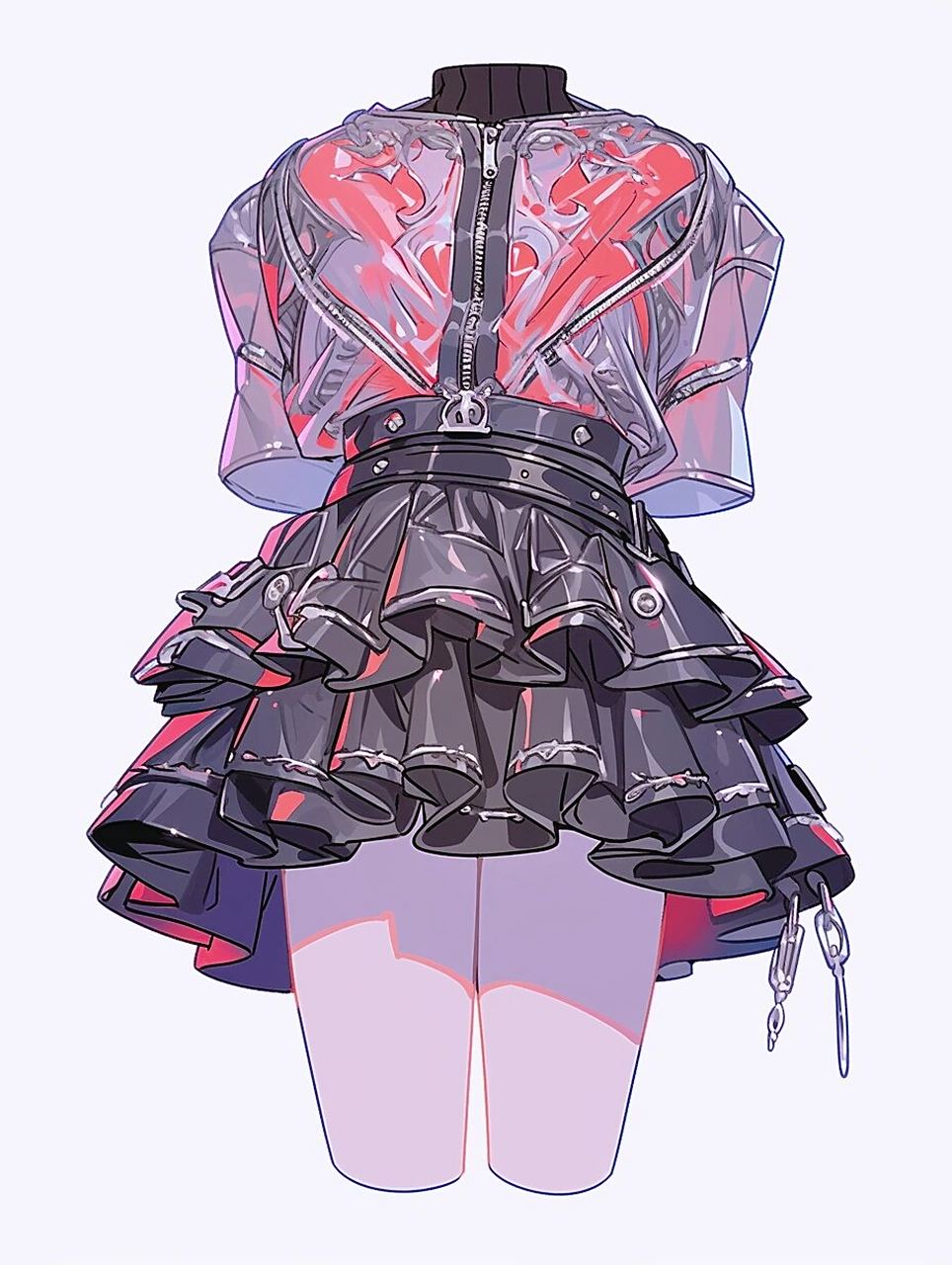 服装设计/打歌服/出道成为偶像吧92  idol 打歌服,mijourney设计