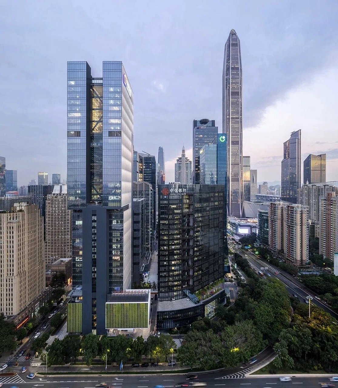 深圳安信金融大厦——严迅奇建筑师事务所 安信金融大厦楼高193.