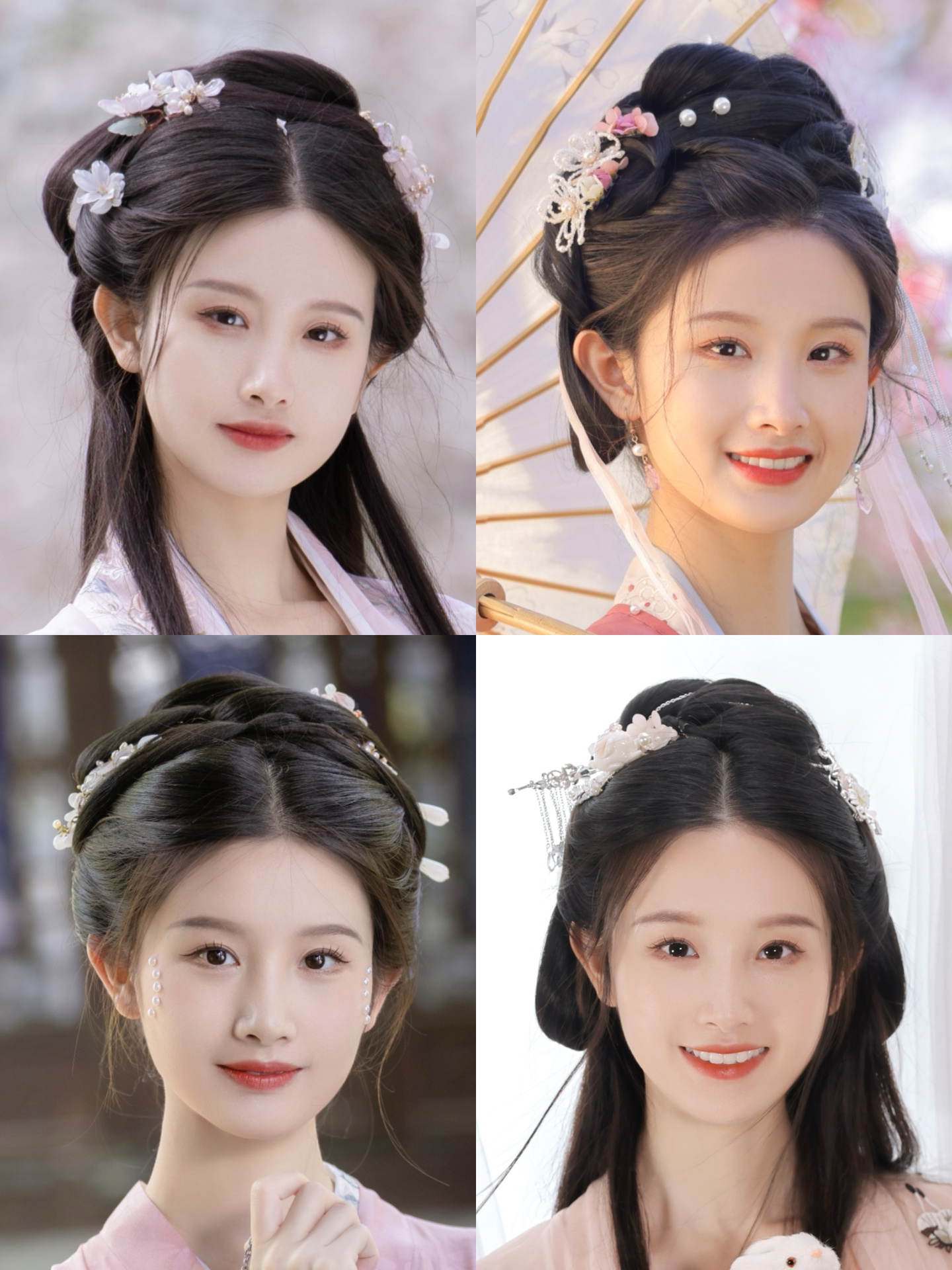 【汉服妆造图鉴】32款发型,总有一款适合你75 · 《2022妆造合集》