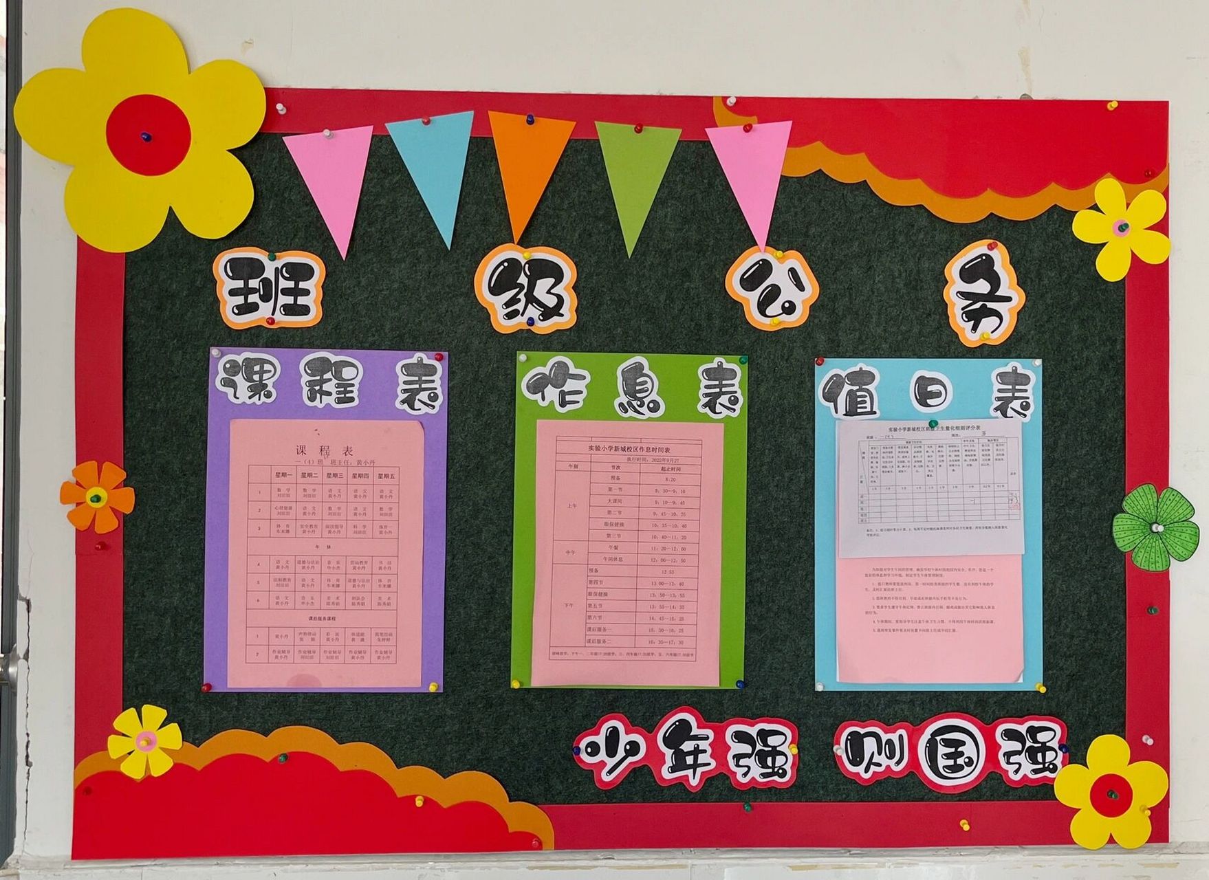 班级文化墙布置|小学教室环创 2022-2023学年第一学期(1) 主题:喜迎二