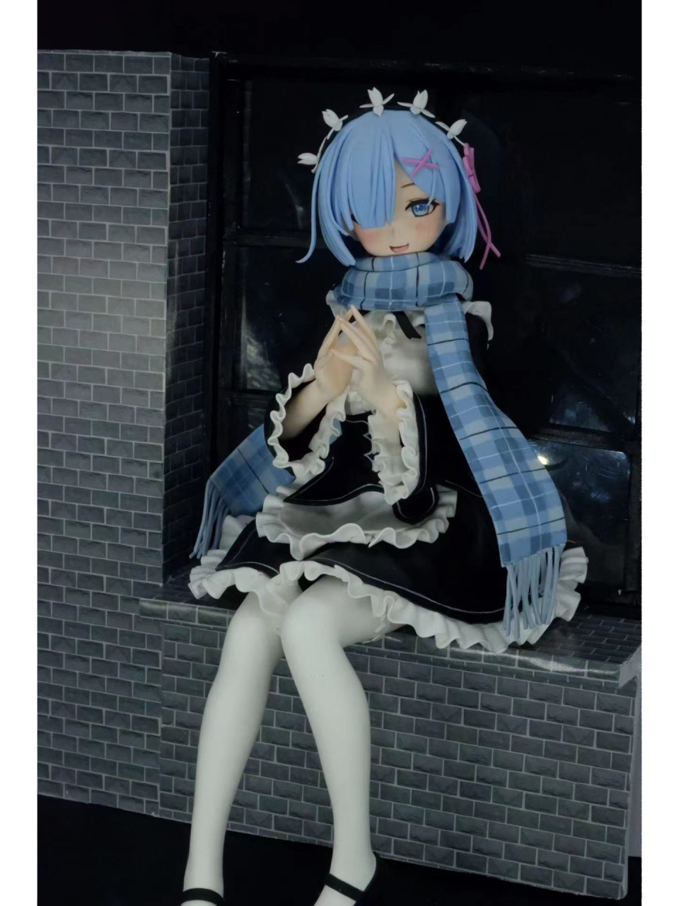 粘土自制雷姆手办