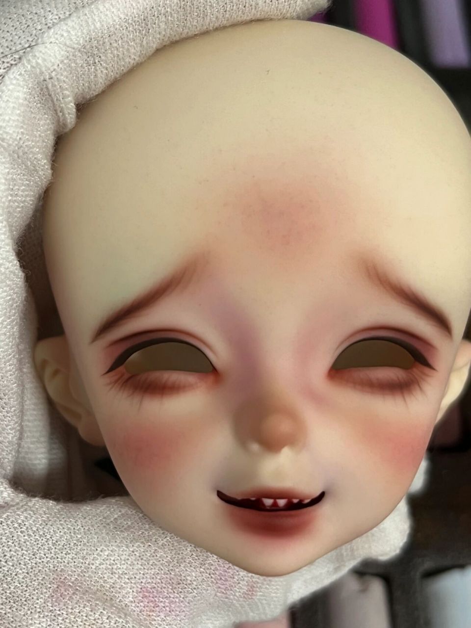 喜欢病娇0000 dk阿曼达sp 微笑阿曼达 尖尖的鲨鱼牙&血丝肌理