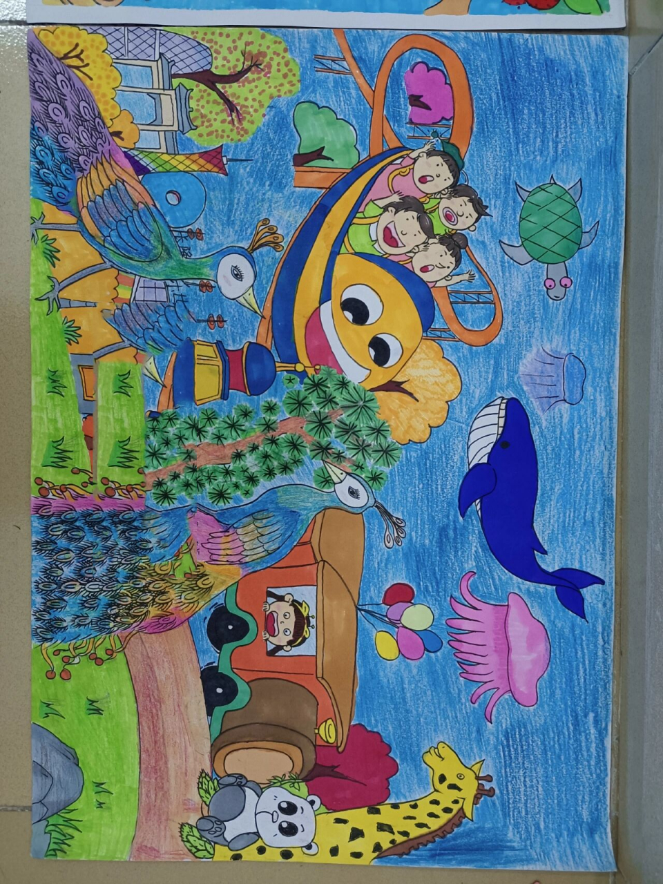 最美岭南绘画比赛作品 最美岭南主题创造绘画